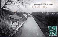 SEVRAN - Perspective du Canal de l'Ourcq